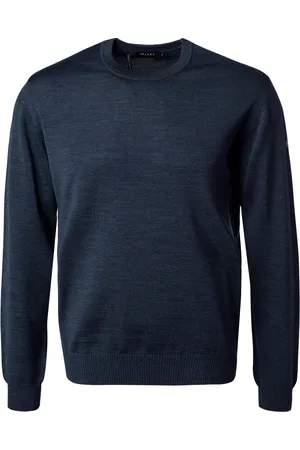 Maerz Pullover, Merinowolle, navy