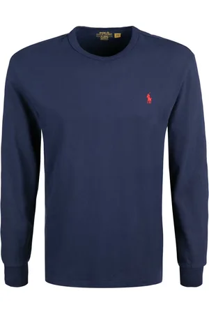 Ralph Lauren Longsleeve, Classic Fit, Baumwolle, navy