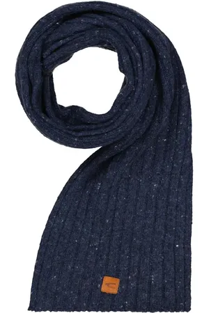Camel Active Schal, Merino-Alpaka, nachtblau