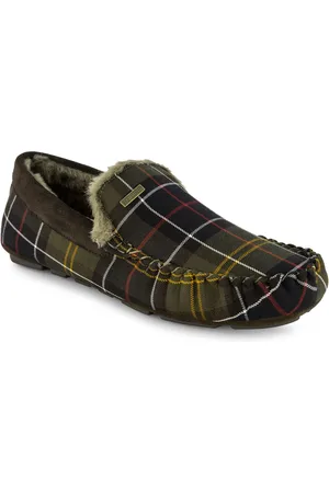 Barbour Hausschuhe, Textil warmgefüttert, kariert