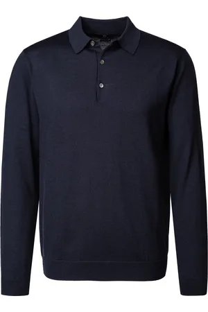 Boggi Milano Pullover, Merinowolle extrafein, navy