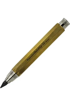 Kaweco Druckbleistift, Messing, messing