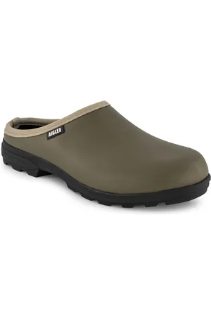 Aigle Clogs, Naturkautschuk, khaki