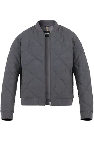 HUGO BOSS Steppblouson Conter, Wolle wattiert