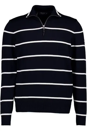 Maerz Troyer, Baumwolle, navy gestreift