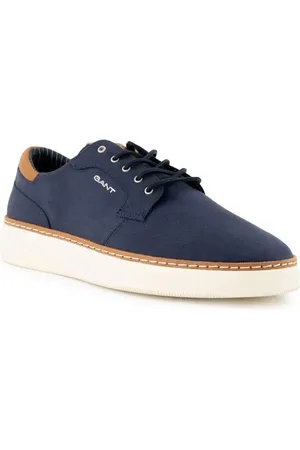 GANT Schnürschuhe, San Prep, Textil, marine
