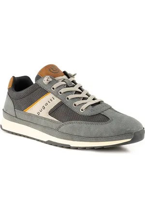 Bugatti Sneaker, Material-Mix -dunkelblau