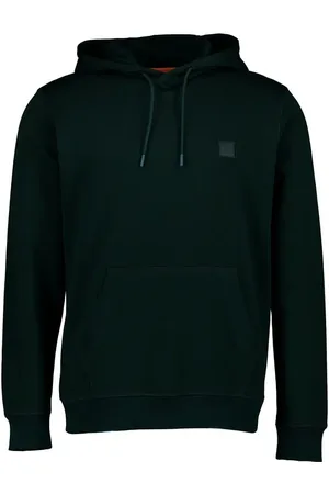 HUGO BOSS Hoodie Wetalk, Baumwolle, flaschengrün