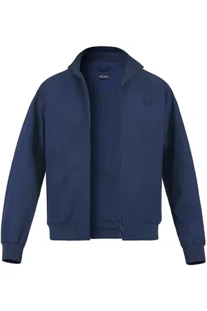 Fred Perry Blouson, Mikrofaser wasserabweisend, dunkelblau