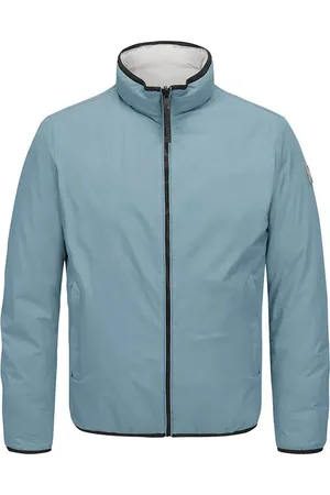 Milestone Wendejacke MSPhoenix ,Nylon-Stretch sorona®, jeansblau-weiß