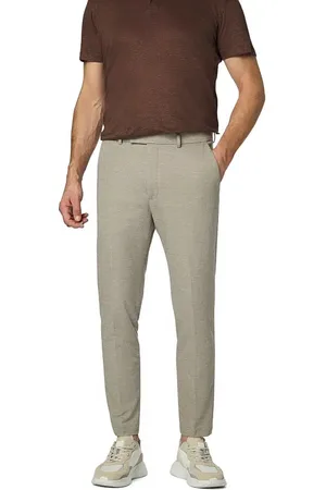 Cinque Hose Cibeppe, Jersey halbgefüttert, beige-braun meliert