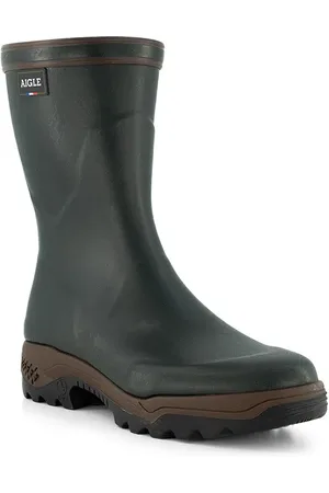 Aigle Gummistiefel Parcours2, Naturkautschuk, flaschengrün