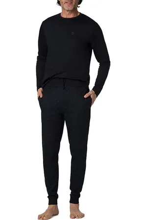 HUGO BOSS Lounge Set, Baumwoll-Jersey, nachtblau