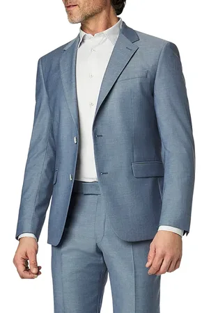 Strellson Sakko Aidan, Slim Fit, Mikrofaser-Stretch, meliert