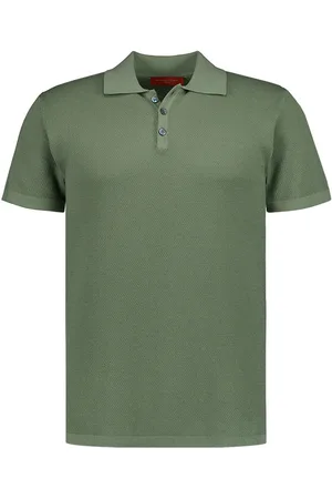 Daniele Fiesoli Polo-Shirt, Baumwoll-Strick, salbei