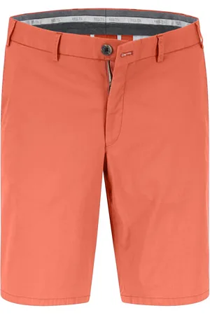 Hiltl Bermudas Parmino AirWeight, Slim Fit, Baumwolle, rot