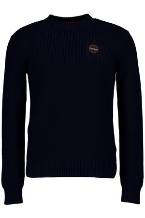 Napapijri Pullover, Baumwolle, navy