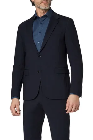 Strellson Sakko Alzer, Slim Fit, Performence-Stretch, dunkelblau