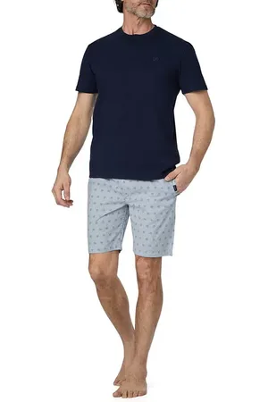 Bugatti Pyjama, Baumwolle, gemustert
