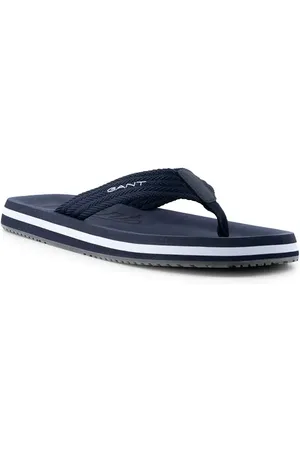 GANT Zehensandalen Brodale, Textil-Gummi, marine