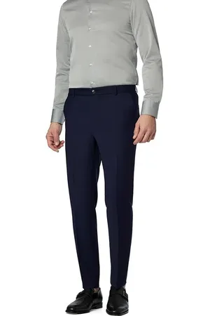 JOOP! Hose Baxx, Slim Fit, Woll-Stretch, navy