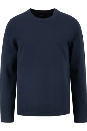 Marc O’ Polo Pullover, Bio Baumwolle, dunkelblau