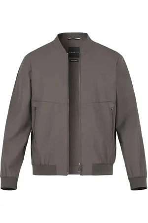 Bugatti Blouson, Mikrofaser wasserabweisend, taupe