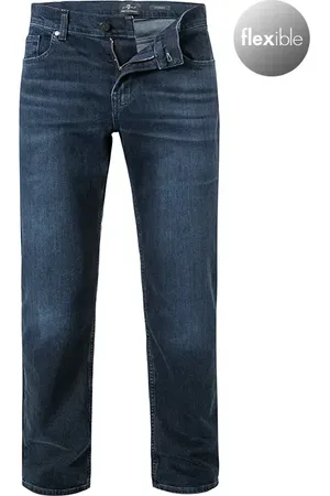 7 for all Mankind Jeans Standard, Baumwolle T400® 11oz, dunkelblau