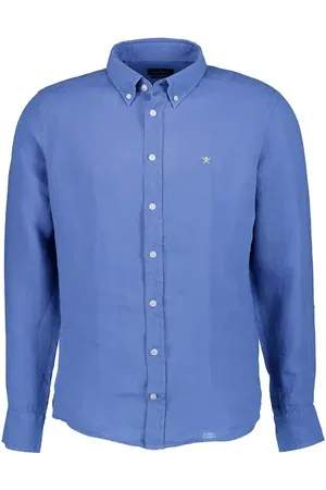 Hackett Hemd, Tailored Fit, Reines Leinen