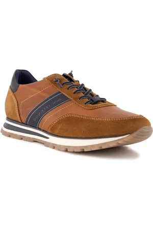 Bugatti Sneaker, Leder, cognac
