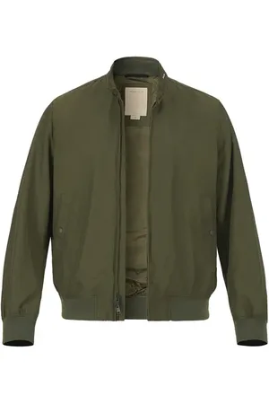 Woolrich Blouson, Baumwolle, wasserabweisend, greenstone