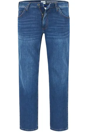 Mustang Jeans Washington, Straight Fit, Baumwoll-Stretch, jeansblau