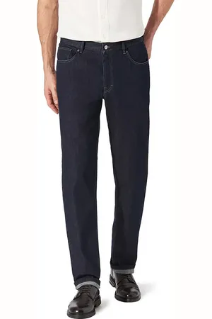 Hiltl Jeans Dean, Regular Fit, Baumwol-Stretch, marine