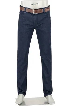 Alberto Jeans Stone, Modern Fit, Baumwolle-TencelT, indigo