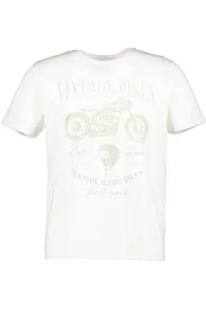 Ragman T-Shirt, Baumwolle, ecru