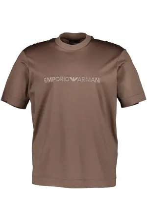 Emporio Armani T-Shirt, Lyocell-Baumwolle