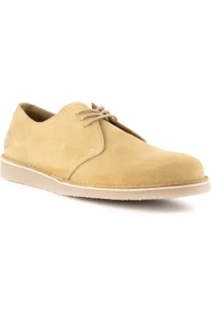 Fred Perry Schnürschuhe Linden, Veloursleder, warmstone