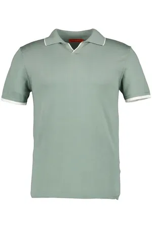 Daniele Fiesoli Polo-Shirt, Strick, salbei