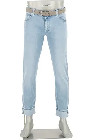Alberto Jeans Bike, Regular Fit, Baumwolle T400®, hellblau