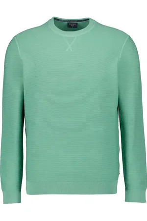 Olymp Pullover, Baumwolle, smaragd