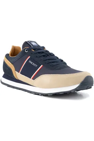 Hackett Sneaker Hendfor, Veloursleder-Textil, navy