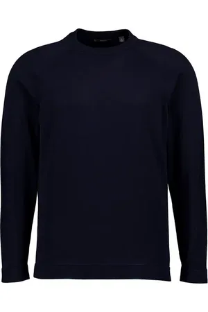 Boggi Milano Pullover, Baumwolle-Seide, navy
