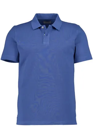 Pierre Cardin Polo-Shirt, Baumwoll-Piqué, jeansblau