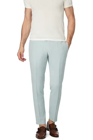 Strellson Hose Kynd, Slim Fit, Mikrofaser-Stretch, mint meliert