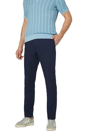 Hackett Hose Kensington, Slim Fit, Baumwolle, dunkelblau