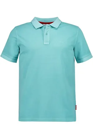 JOOP! Polo-Shirt Ambrosian, Bio Baumwoll-Piquè, mintgrün