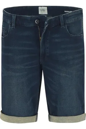Camel Active Jeansshorts Houston, Regular Fit, Baumwoll-Stretch, dunkelindigo