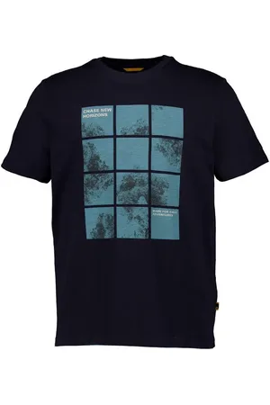 Camel Active T-Shirt, Bio Baumwolle, navy