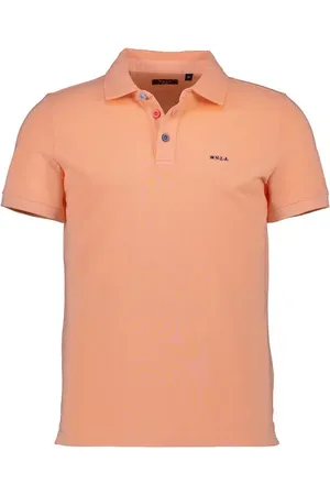 NZA Polo-Shirt Peter, Baumwoll-Piqué, apricot