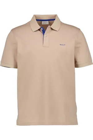 GANT Polo-Shirt, Baumwoll-Piqué, drysand